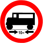length limit sign- Driving licence in Gujarat, India